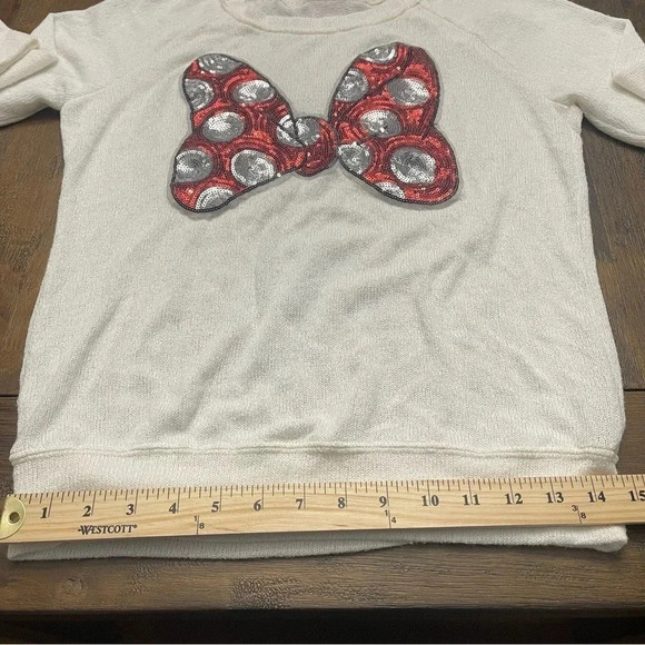 Disney Parks Minnie Bow women’s sweater. Size small. EUC. - Picture 8 of 8